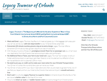 Tablet Screenshot of legacytowncar.com